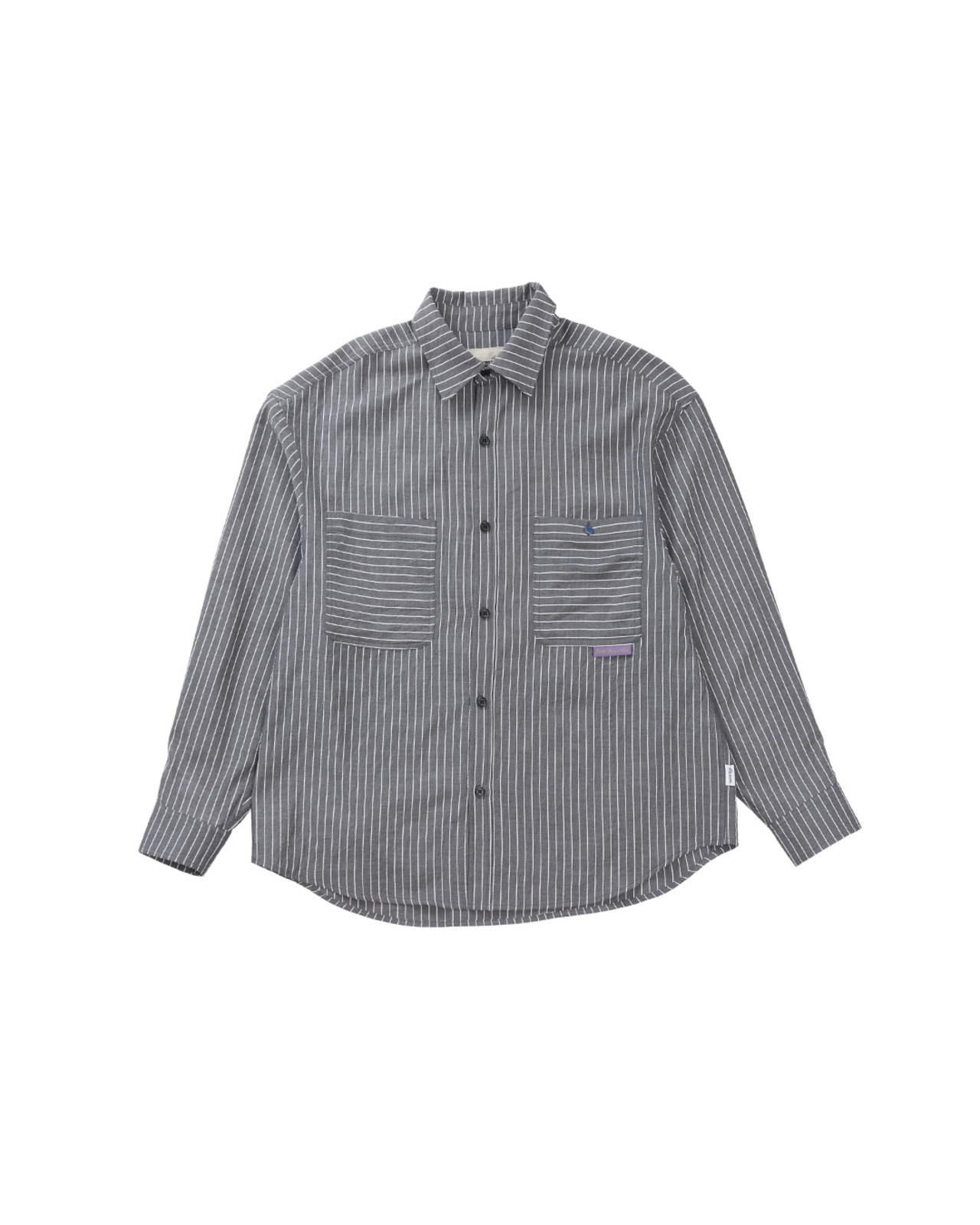 【#Re:room】BOUQUET PRINT STRIPE SHIRTS［RES125］