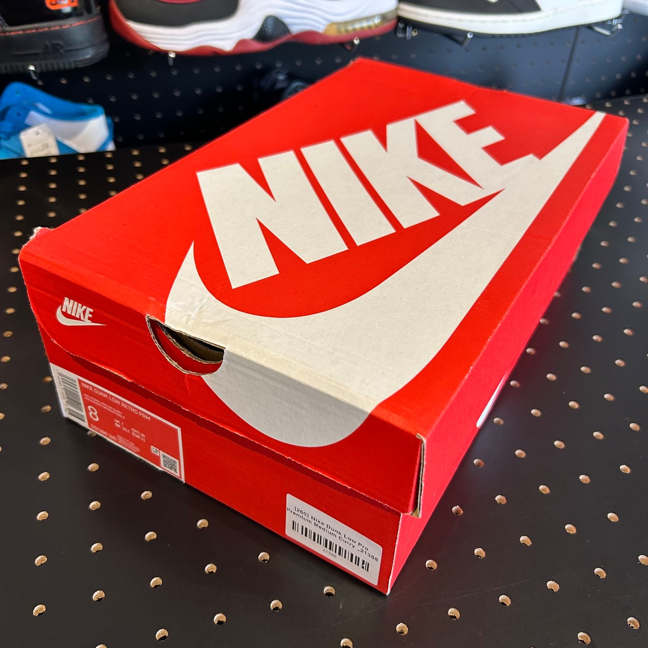 NIKE DUNK LOW PRM "MEDIUM CURRY" US8/26cm