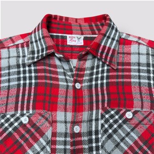 60's WINTER KING FLANNEL CHECK SHIRT