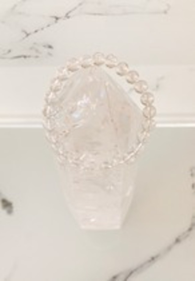 水晶・龍　19cm　＝金運、商売繁盛、邪気払い、魔除け＝　12-9-1