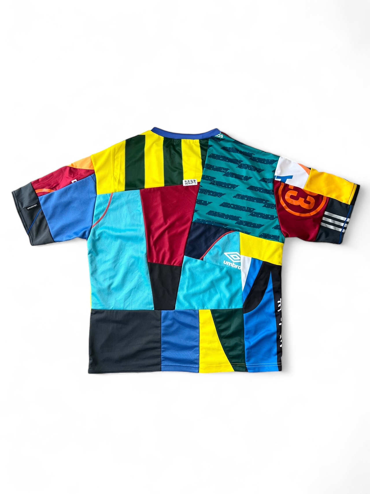 【KOH ISHIGURO】"再構築" REMAKE big silhouette SPORTS patchwork T-shirts - 2