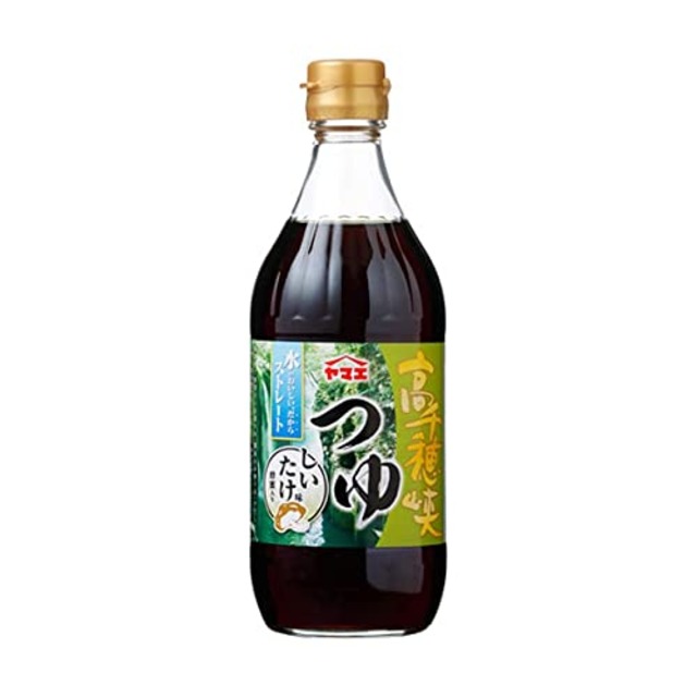 ヤマエ食品工業 高千穂峡つゆ しいたけ 500ml