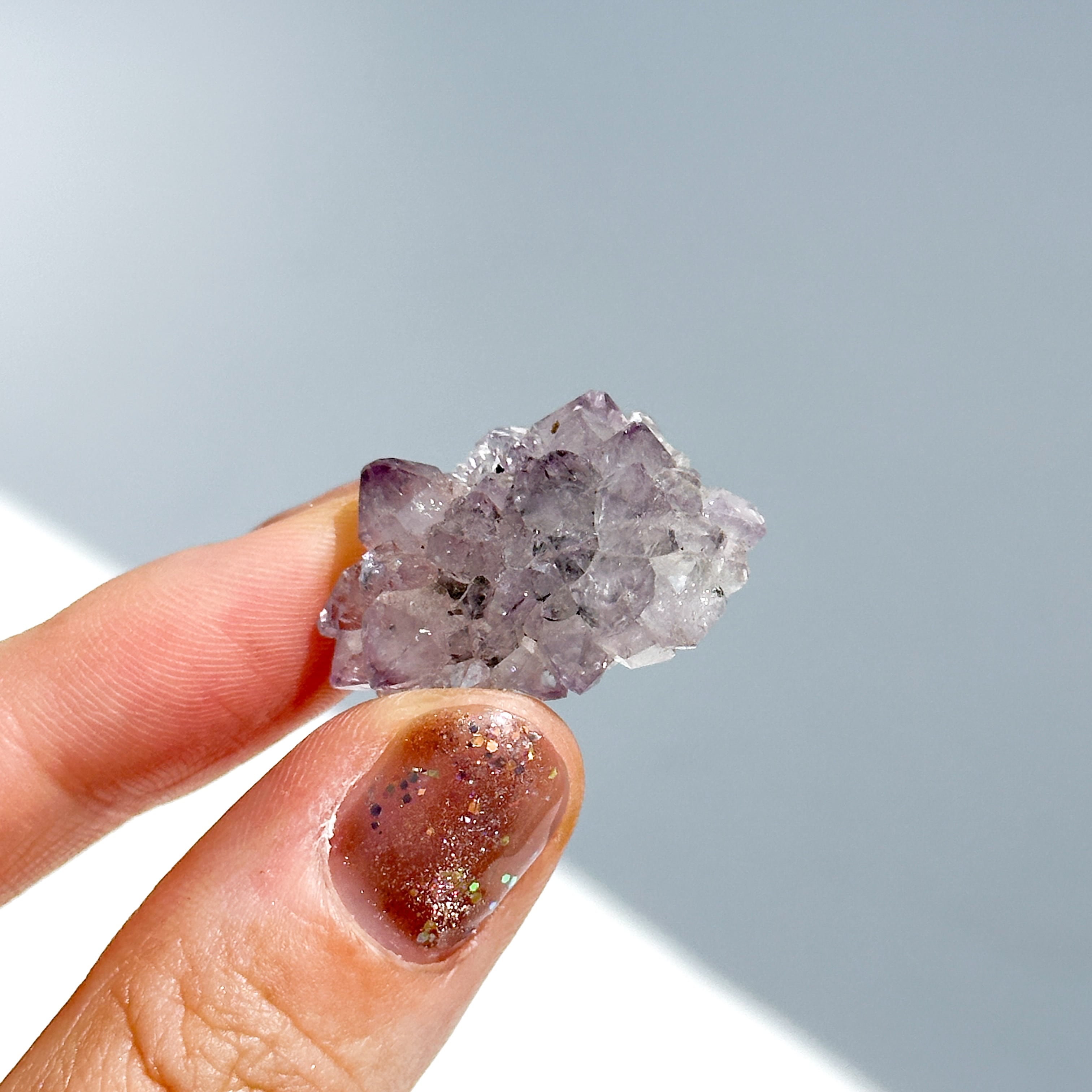 ウルグアイ産フラワーアメジスト 原石72◇ Flower Amethyst ◇天然石