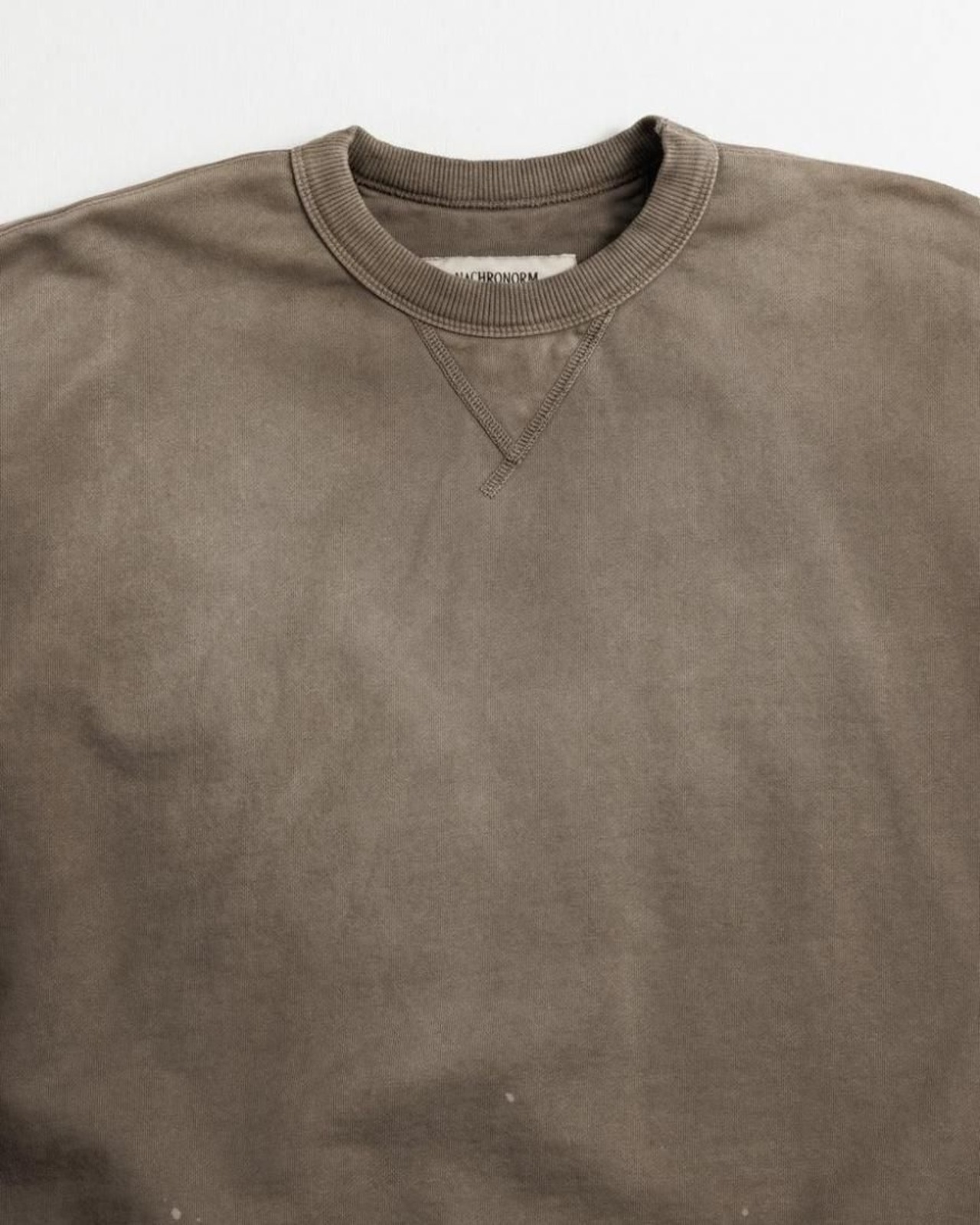 【 ANACHRONORM 】GAZETTE CREW NECK SWEAT