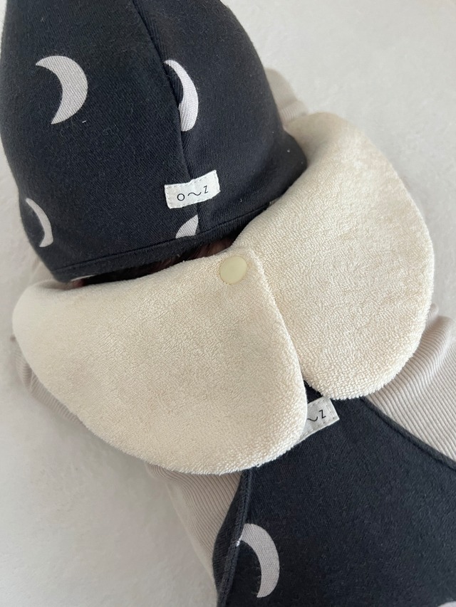 丸襟スタイ 名前刺繍