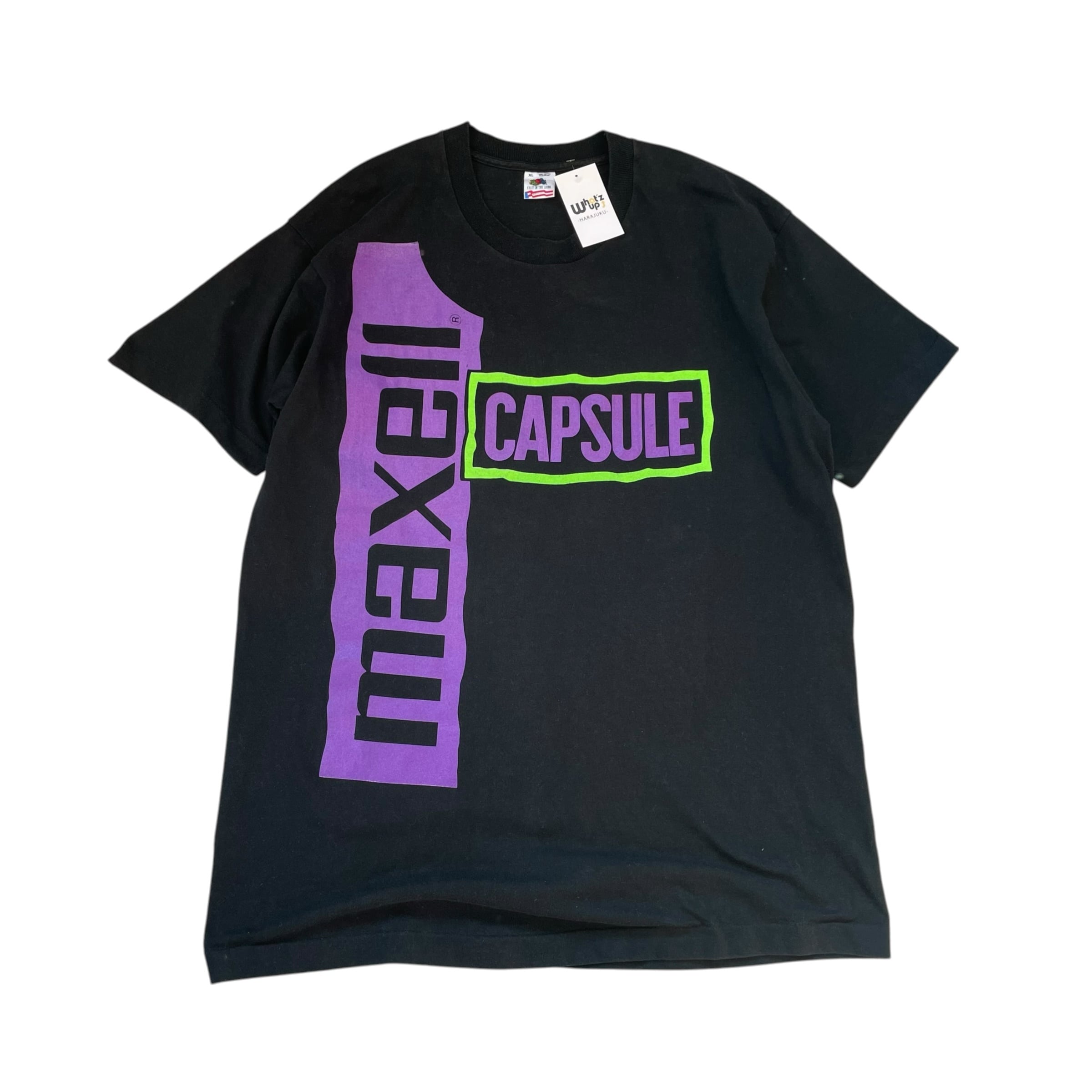 90s MAXELL "CAPSULE" T-shirt