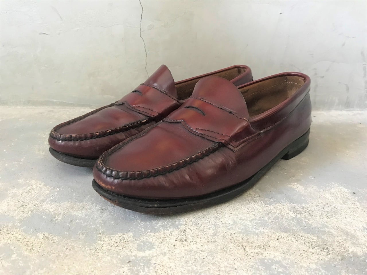 G.H.BASS & CO WEEJUNS penny loafer MADE IN USA