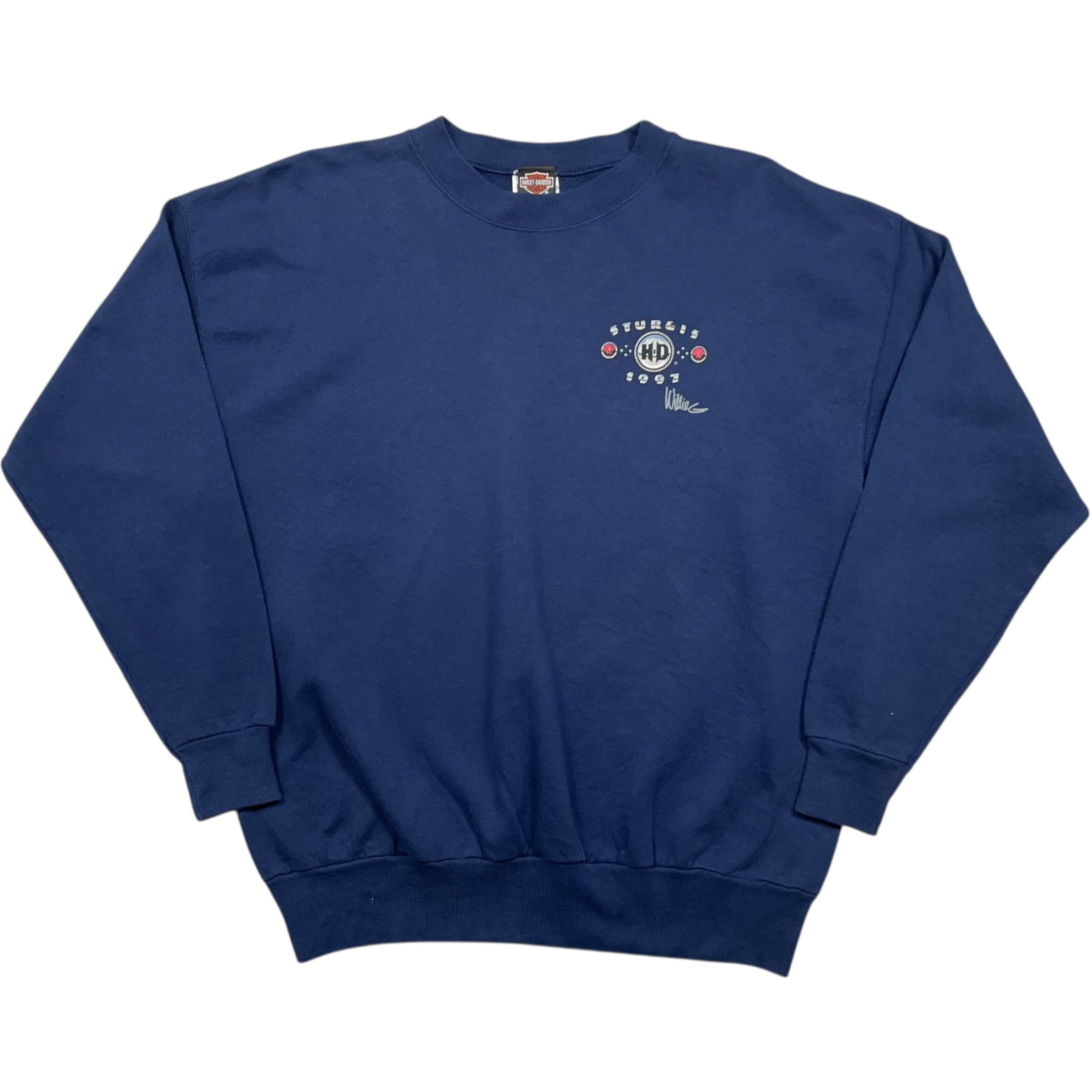 L》 Harley-Davidson ハーレーダビッドソン Hanes ヘインズ スウェット