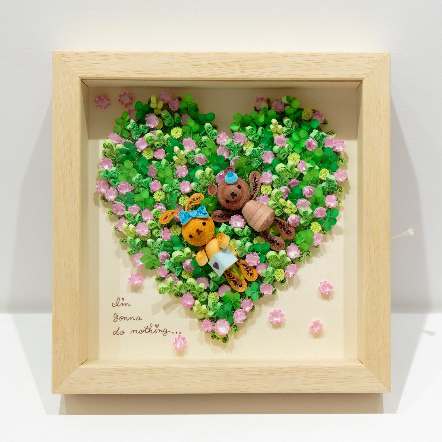 HARU bunnyのアートフレーム『フラワーボックスでかくれんぼ❣️』 HARU bunny | GALLERY 2511オンラインショップ