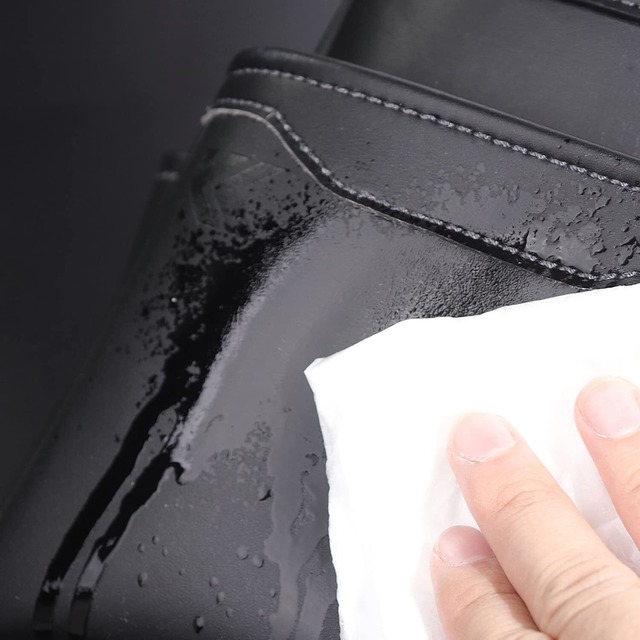 フジ矢 腰袋2段 黒金 LIGHT PU LEATHER SERIES AB-22BG