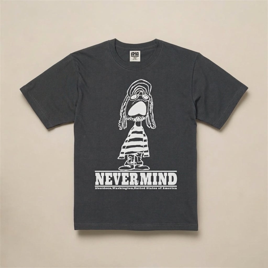 PRE-ORDER》sKetChboOok3【NEVERMIND】Color short-sleeve tee（Border
