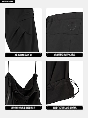 NOSUCISM 2025AW_「蔵」スカウトマルチポケットパンツ 5.0