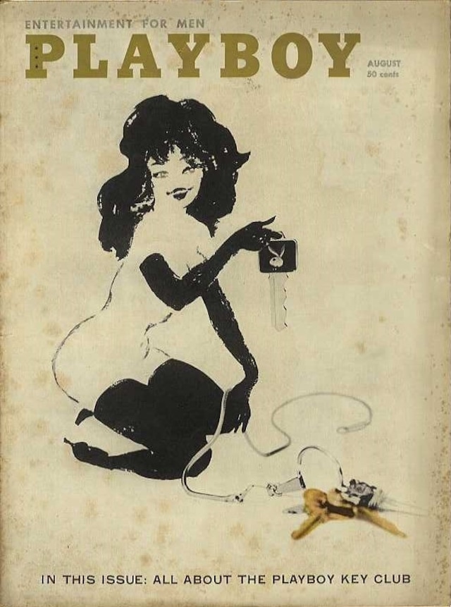 PLAYBOY US プレイボーイ アメリカ版 1960.08