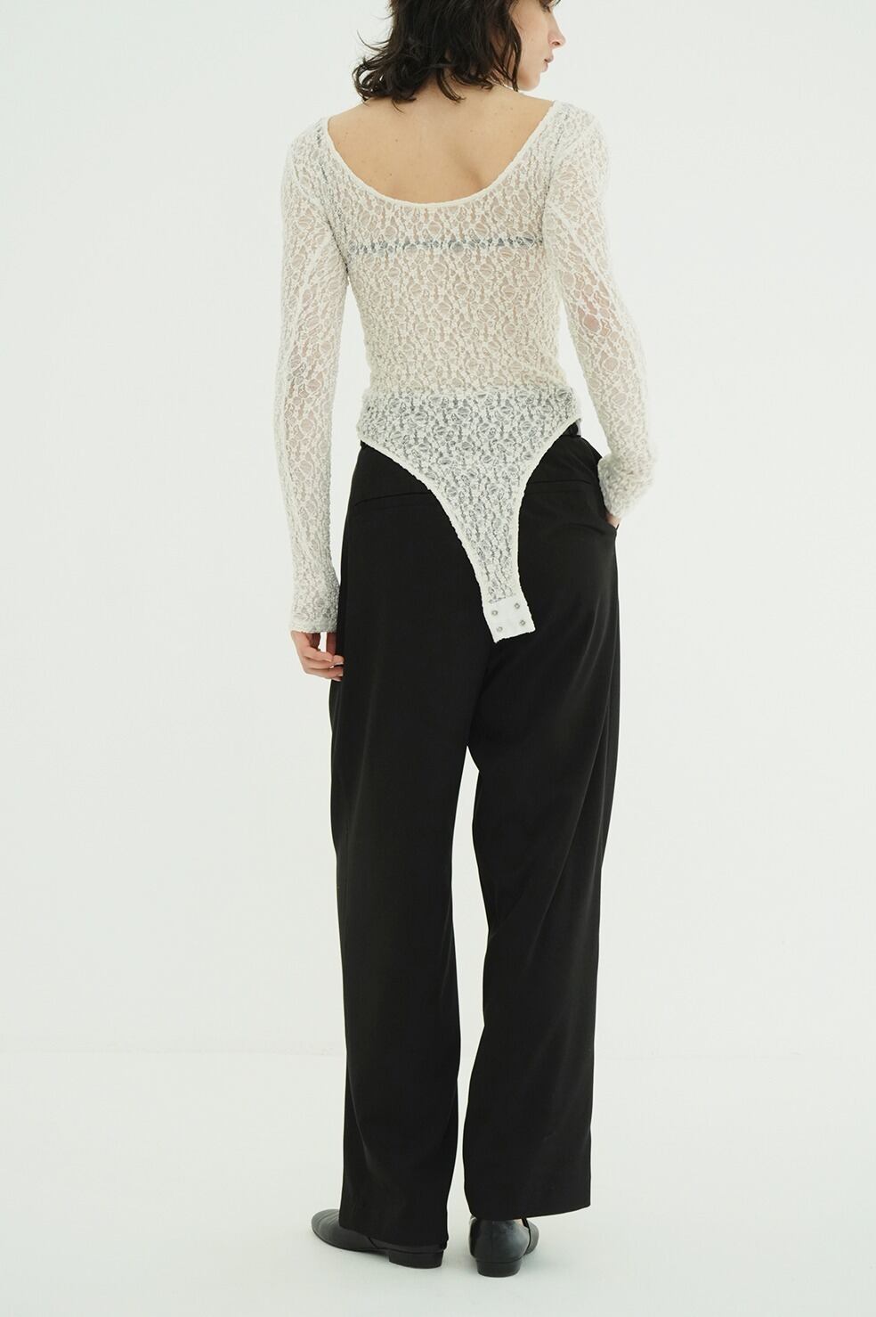 CLANE WAIST BELT DAD PANTS | FLICKA ASHIYA