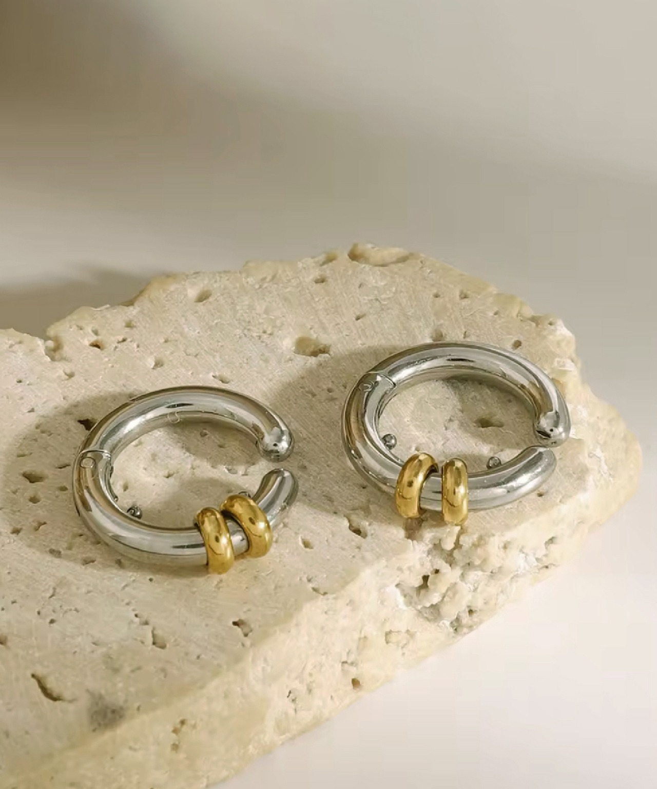 Chélier |  creo mix ear cuff _ 316L (1pc)