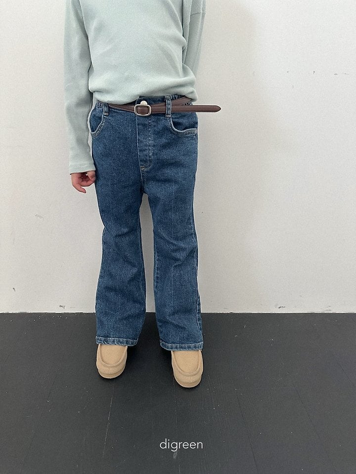 ブーツカットデニムパンツ / Digreen 26autumn / 韓国子供服 LILIKIDS