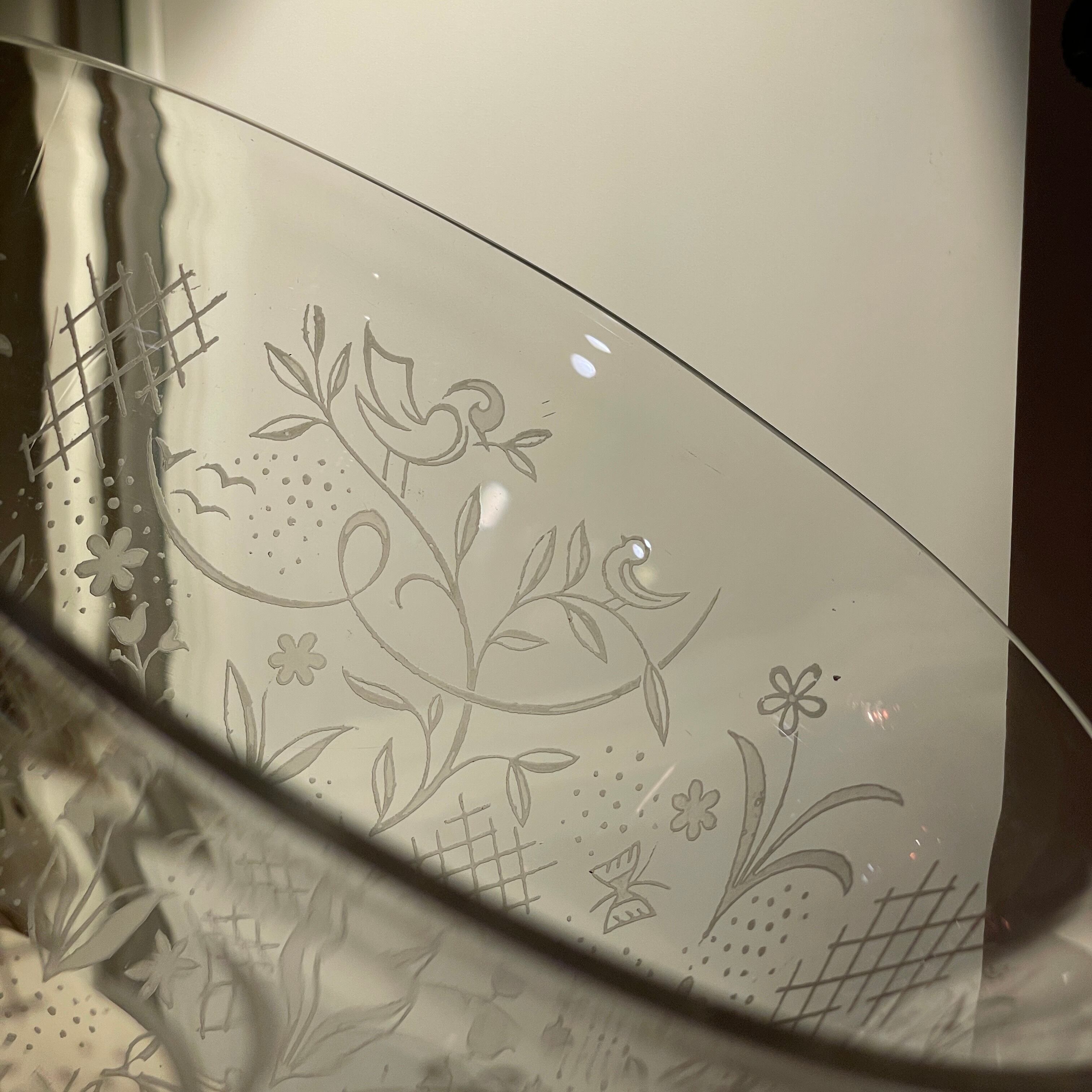 オールド Baccarat フラワーベース｜花瓶｜アンティーク クリスタル