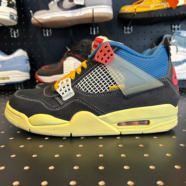 UNION × NIKE AIR JORDAN 4 "OFF NOIR" US8/26cm