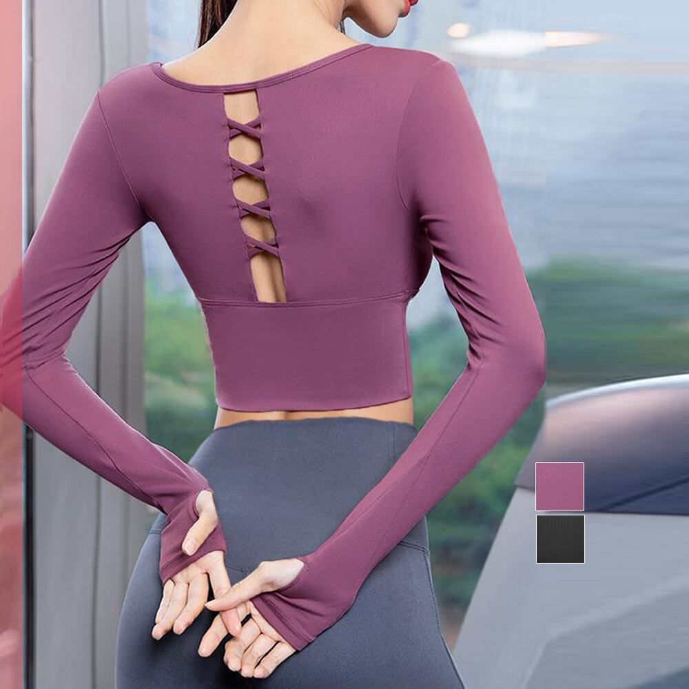 スポーツウェア レディース ヨガトップス