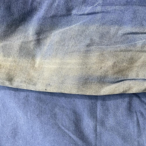 50-60s サンフェード BLEU VERDUN フレンチワークジャケット 詳細写真15