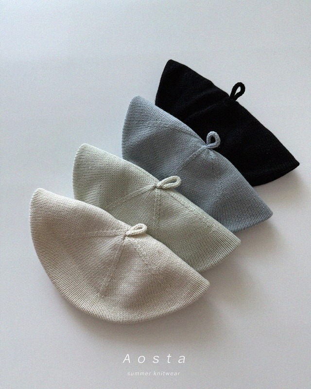 【予約】aosta Knit beret