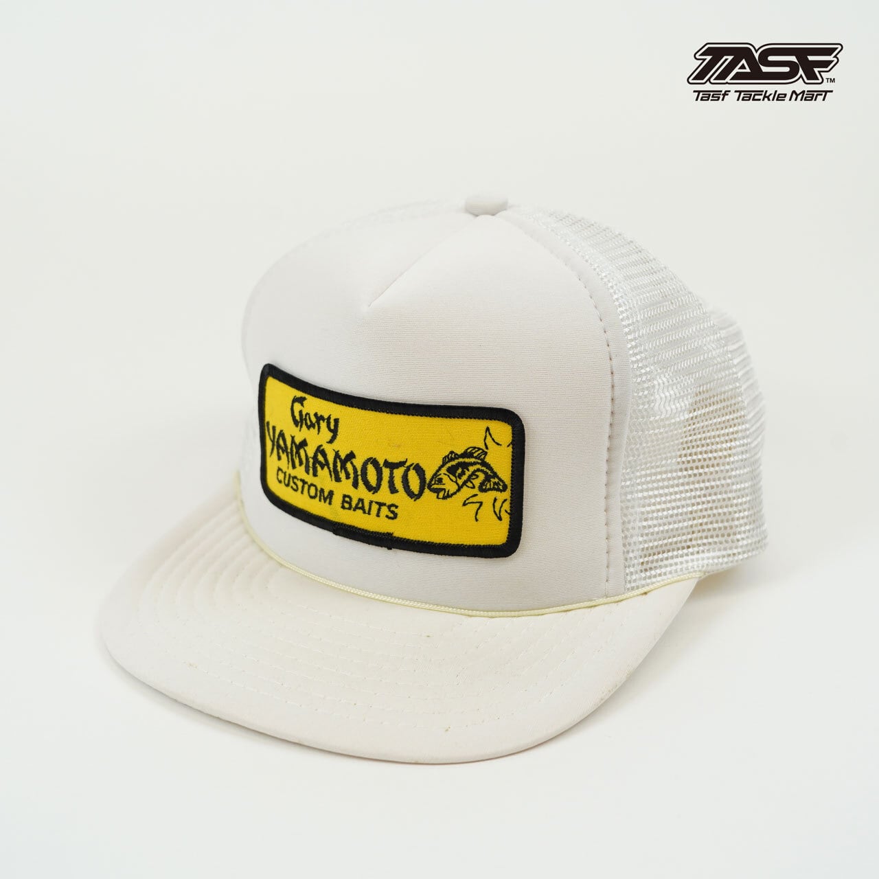 Dead Stock / 90's〜 Gary Yamamoto Custom Baits Mesh Cap / White