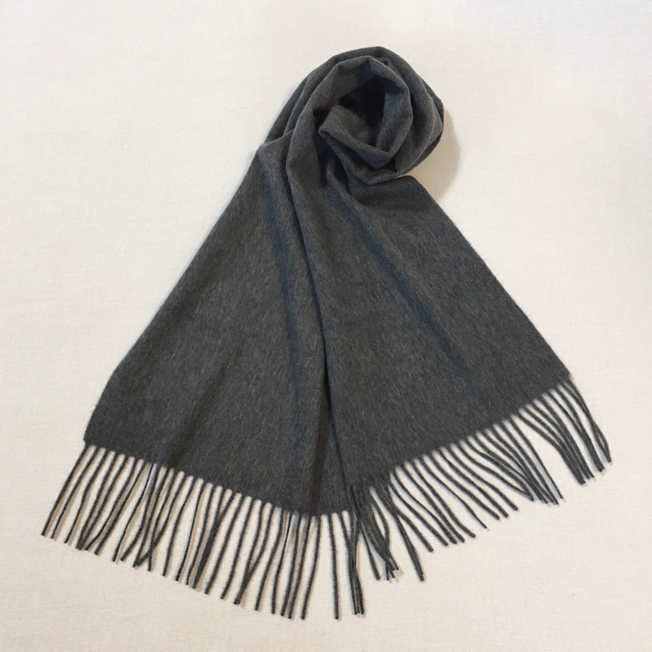 crewre チャコールグレー マフラー 新品］crewre マフラー チャコールグレー