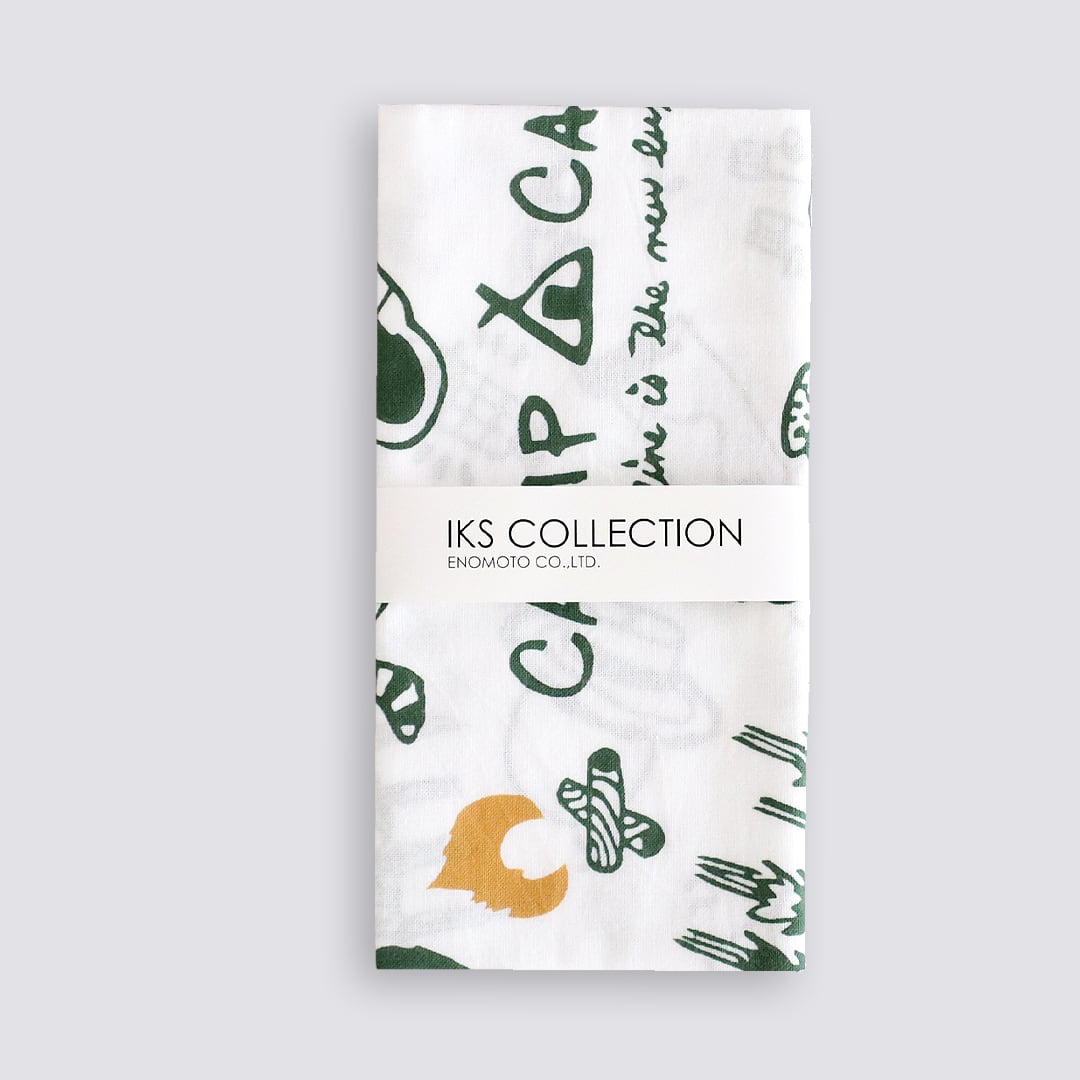 注染 手ぬぐい キャンプ | IKS COLLECTION
