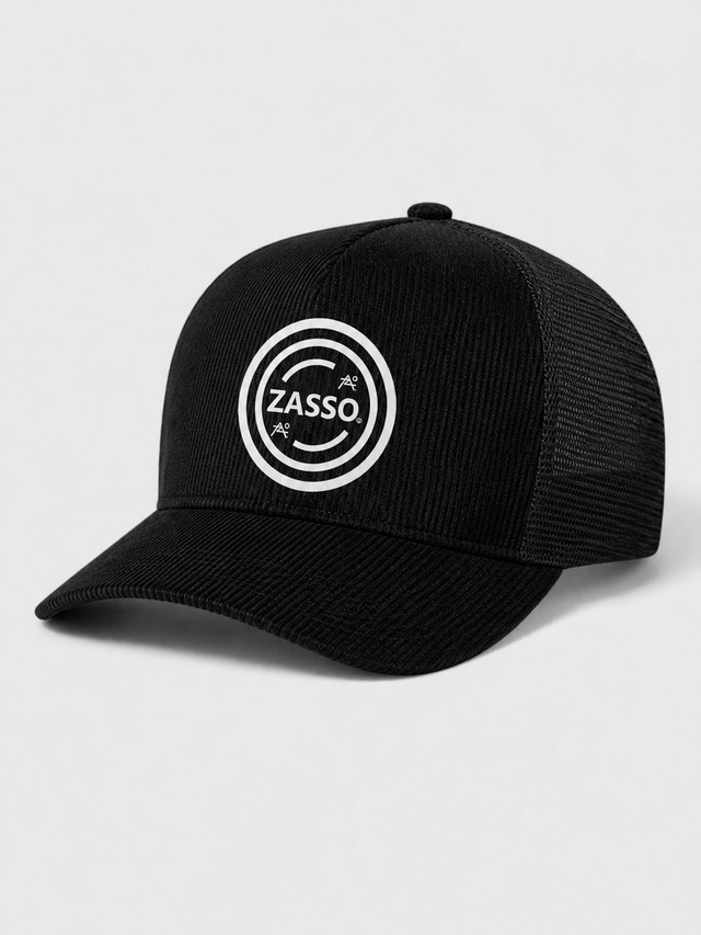 ZASSO CIRCLE LOGO MESH CAP