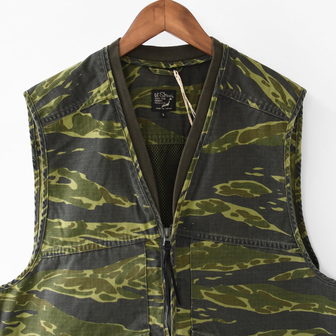 orslow [オアスロウ]UTILITY VEST -TIGER.CAMO- [01-9020-TGC