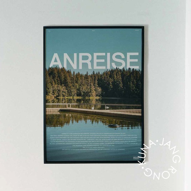 Art Poster「 Anreise 」【 A2 】