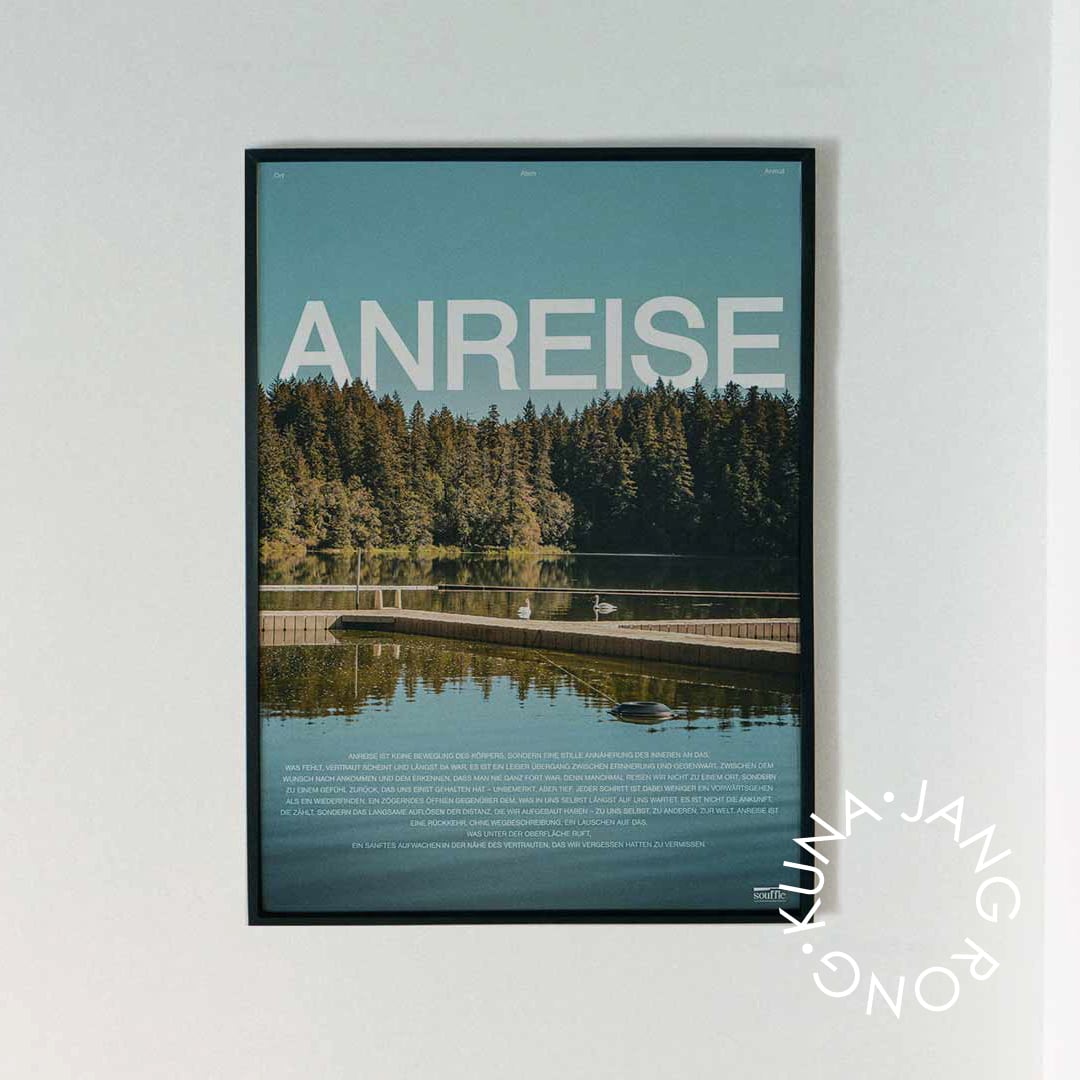 Art Poster「 Anreise 」【 A2 】