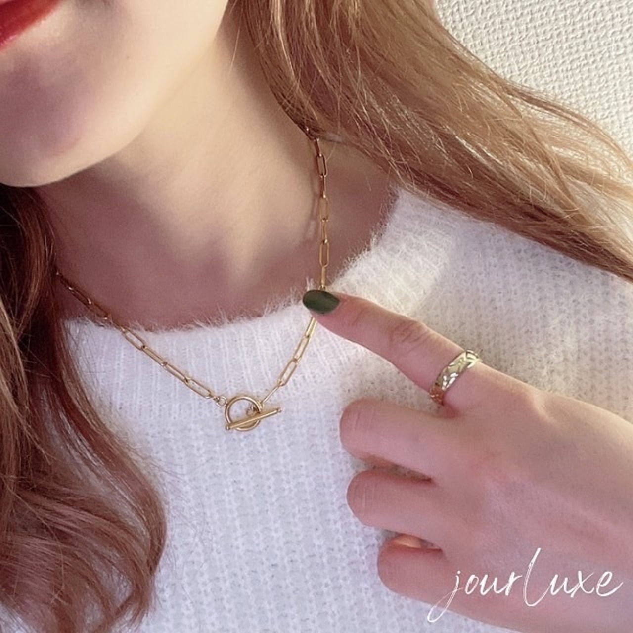 saturn necklace #N1003