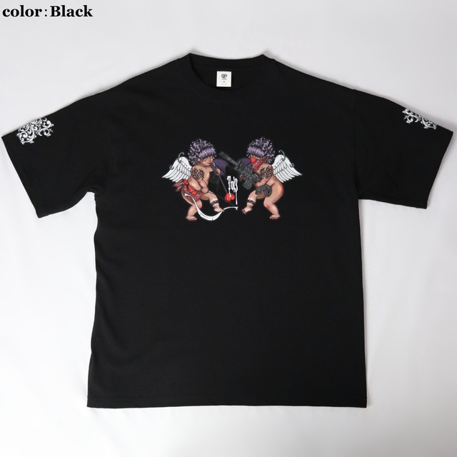 AngelDevil T-shirt(エンジェルデビル  ティーシャツ)【Black】