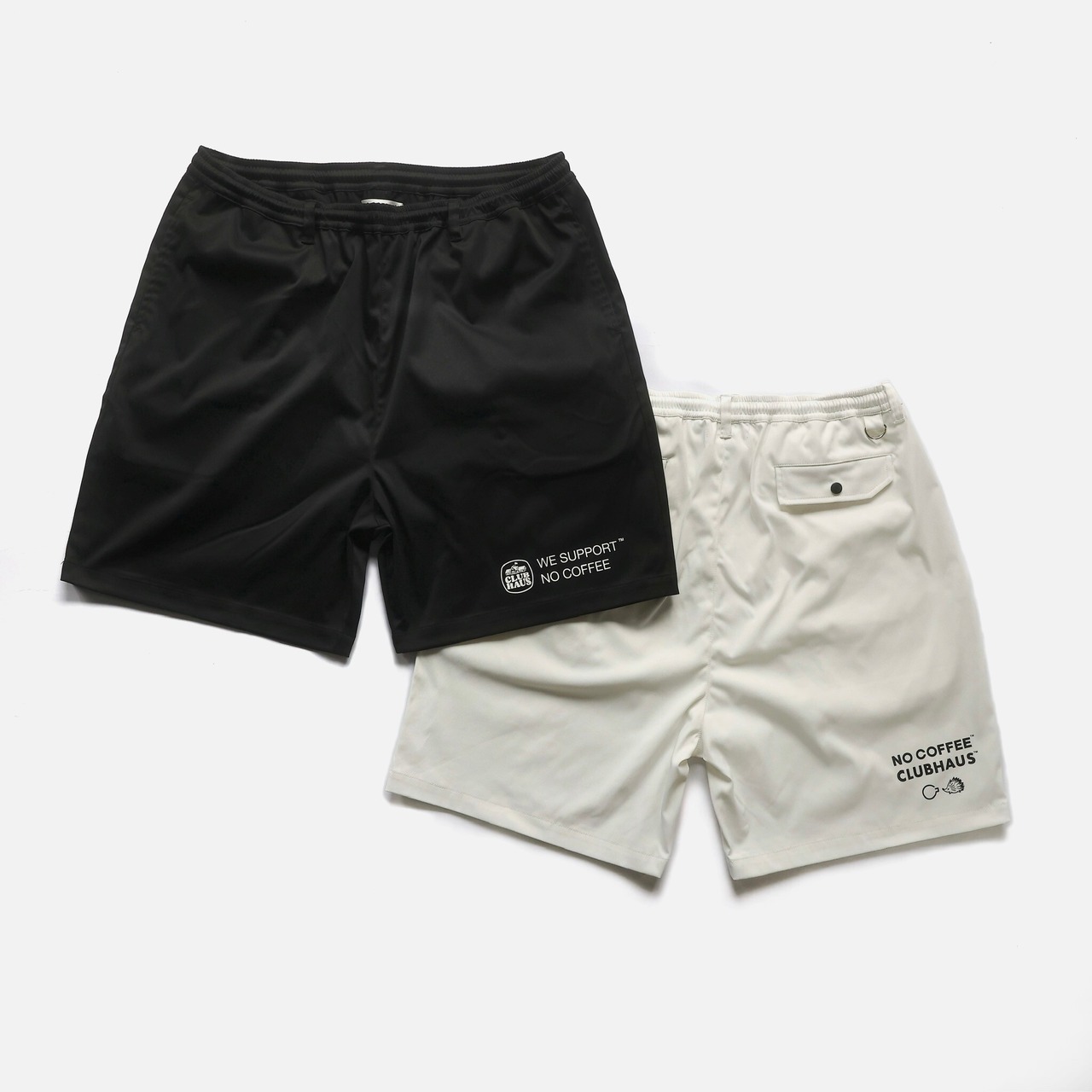 NO COFFEE × CLUBHAUS NYLON SHORT PANT | NO COFFEE