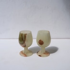 グリーンの石のゴブレット