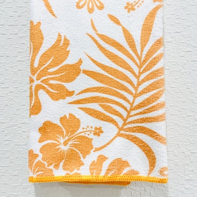 アロハ柄 マイクロファイバータオル