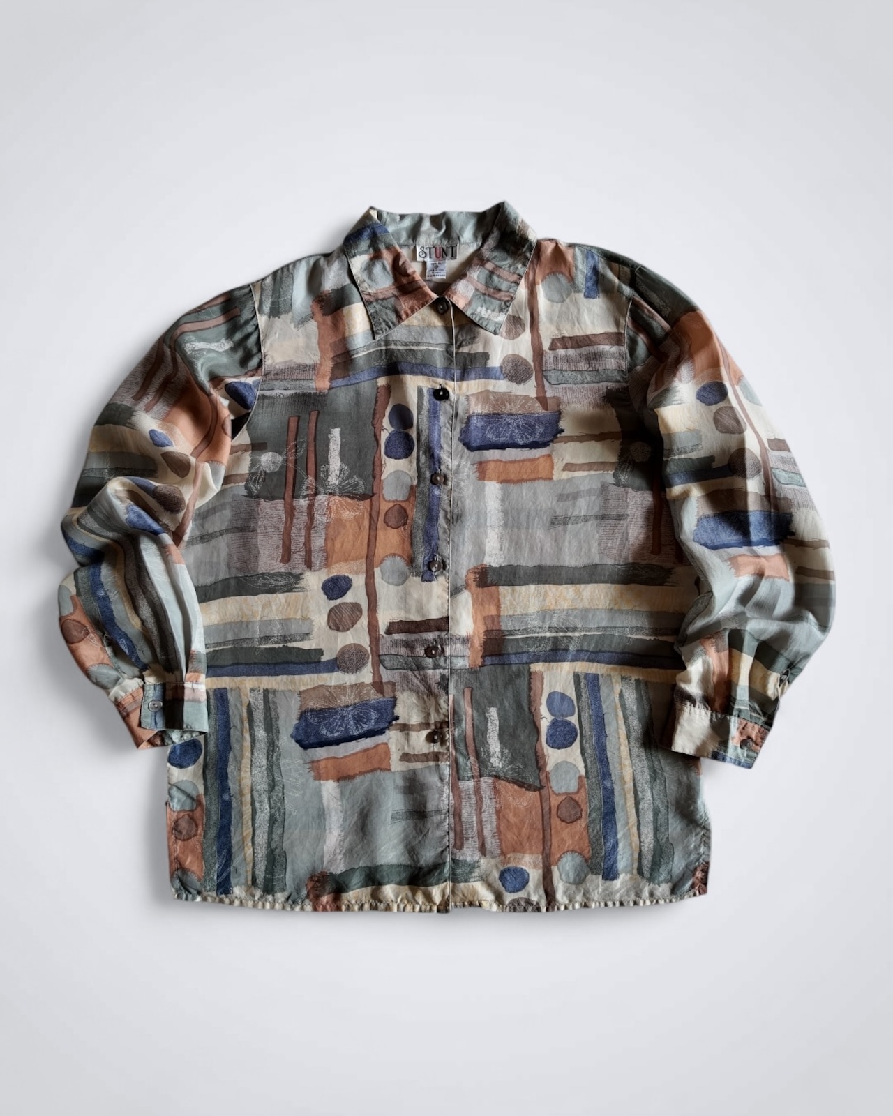1980s~ STUNT SILK SHIRT