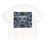 【tshirts217】Lsize KIMONO PRINT T-SHIRTS white