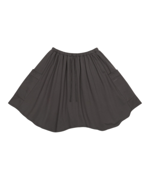 [COYSEIO] STRIPED LAYERED MIDI SKIRT CHARCOAL 正規品 韓国ブランド 韓国通販 韓国代行 韓国ファッション コイセイオ 日本 店舗
