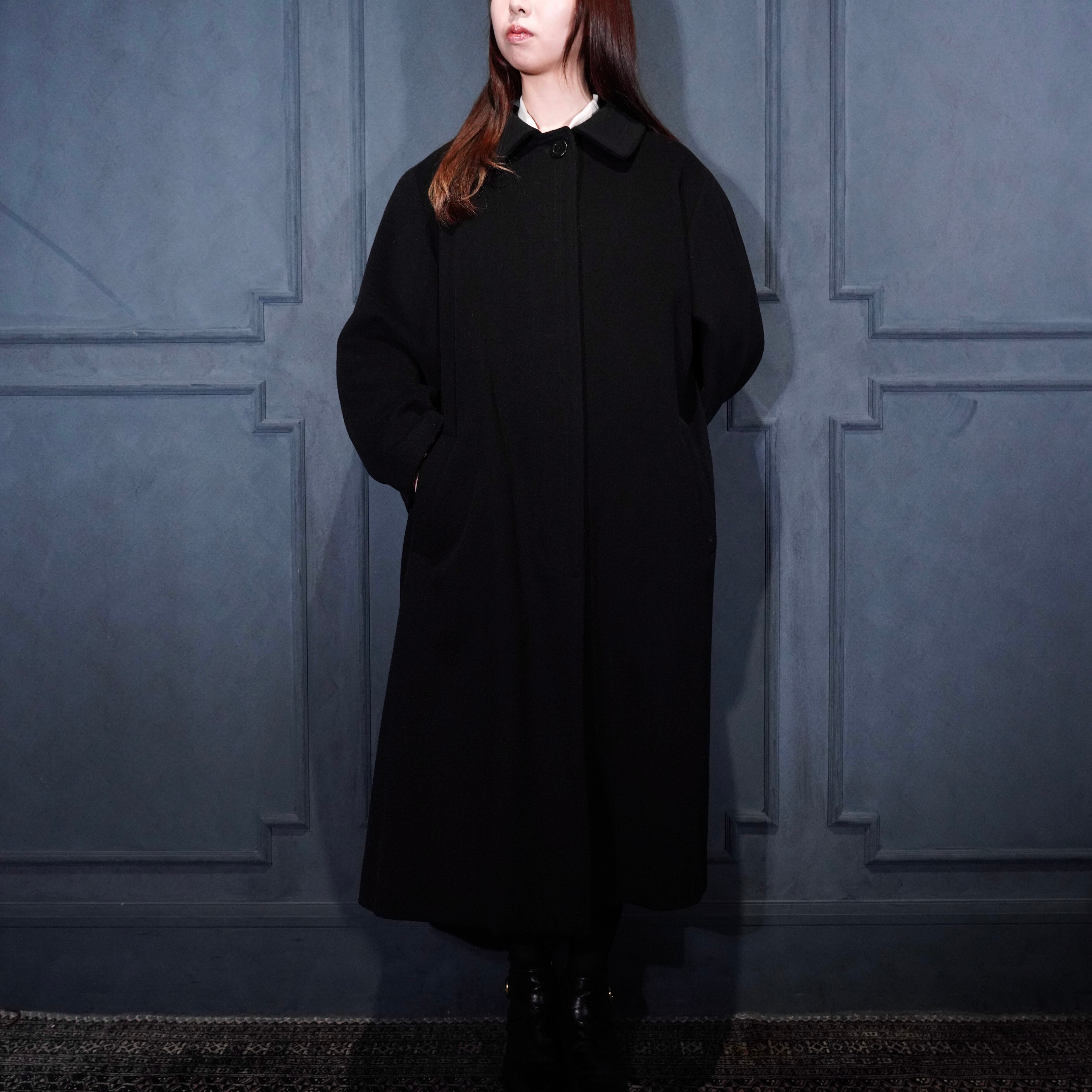 Burberrys VERGIN WOOL BALMACAAN COAT/バーバリーズヴァージンウール