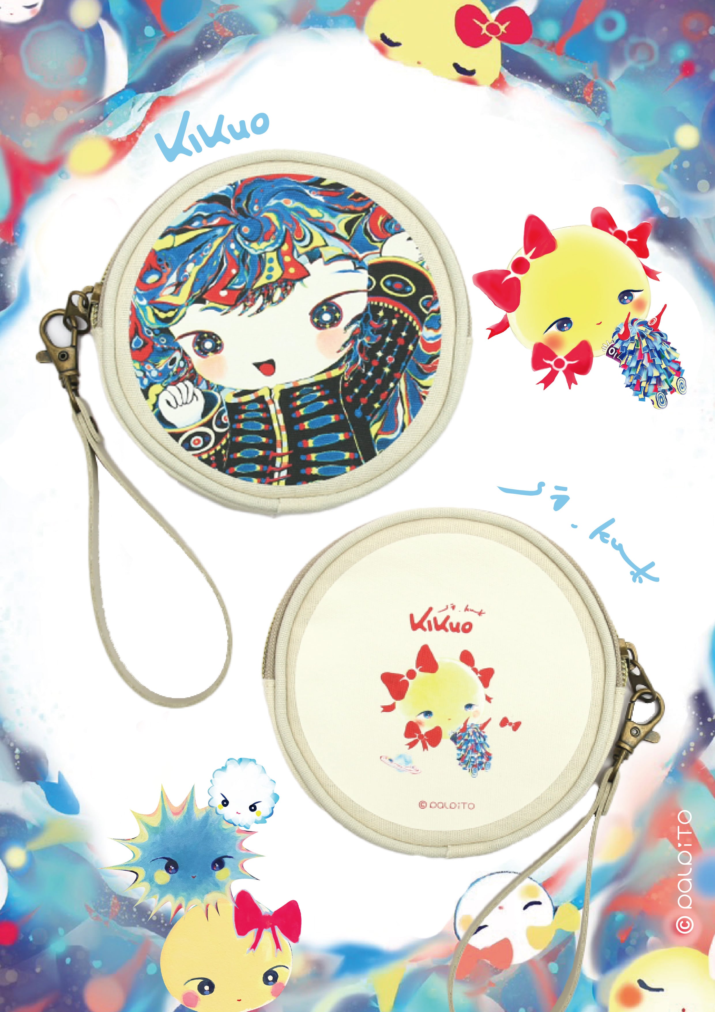 KIKUO×SI_KU.K ミニポーチ | palpito