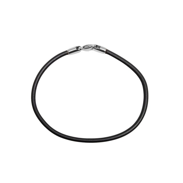 ダニエルウェリントン DANIEL WELLINGTON Leather Bracelet 2.8 Sheffield S 205mm ブレスレット DW00400710 レディース メンズ シルバー ブラック