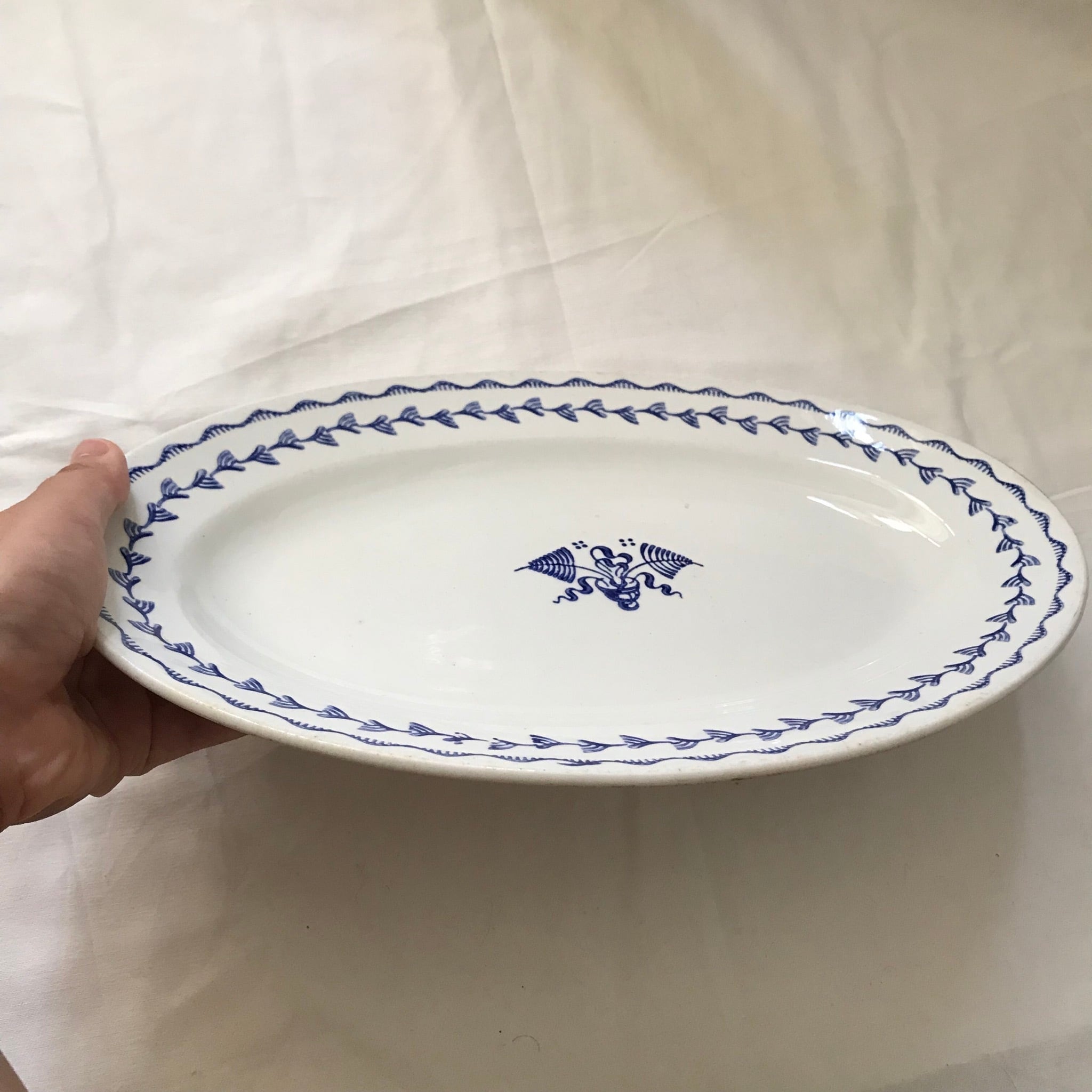 オールドアラビアのオーバルプレート | tsuitachi craft&brocante