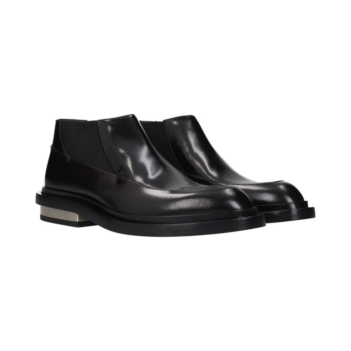 JIL SANDER ジルサンダー レディース アンクルブーツ レザー ブラック