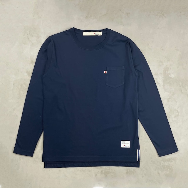 STEP LONG SLEEVE T-SHIRT / NAVY