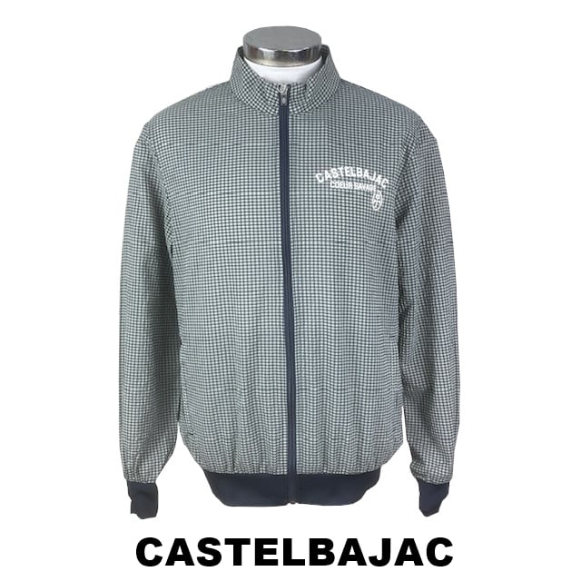 カステルバジャック CASTELBAJAC シアサッカーワンポイントブルゾン