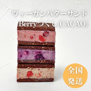 【全国発送】ヴィーガンバターサンド『 Berryづくし』(CACAO)