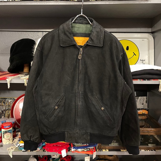 90s Timberland Cowhide Leather Jacket | VOSTOK