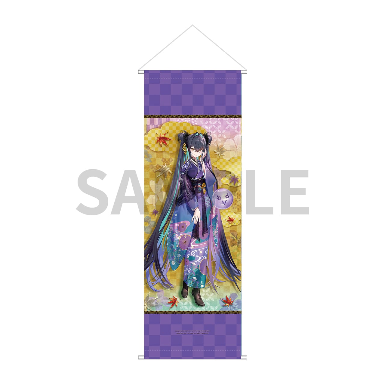 NIKKE リトルマーメイド ロングタペストリー TGS2025 NIKKE 掛け軸風タペストリー リトルマーメイド（NIKKE in 京都